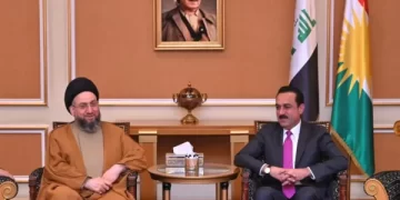الحكيم يصل أربيل لبحث الملفات والمشاركة في ملتقى الشرق الأوسط 2025