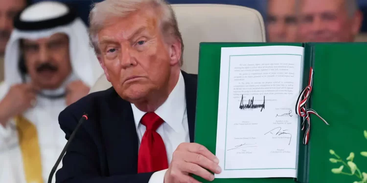 ترامب.. الإنجاز الأكبر هو السلام الشامل في الشرق الأوسط