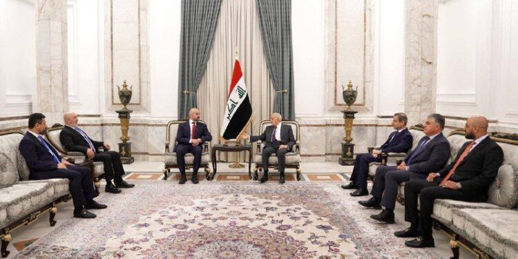 رئيس الجمهورية يؤكد أهمية توحيد الجهود لضمان الأمن والاستقرار والتقدم في العراق