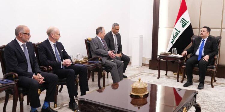 السوداني يؤكد ترحيب العراق بحضور الشركات العالمية للعمل في مختلف القطاعات التنموية