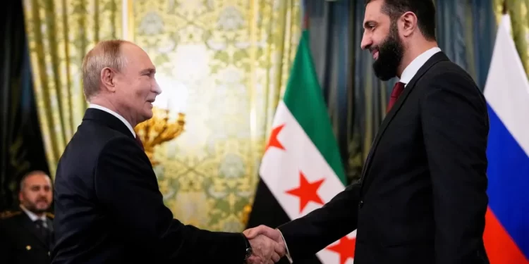 أحمد الشرع من موسكو.. سنحترم كل الاتفاقات السابقة مع روسيا