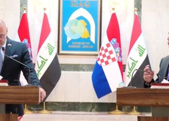 العراق وكرواتيا يبحثان إعفاء الدبلوماسيين وتعزيز التعاون في الطاقة والتجارة