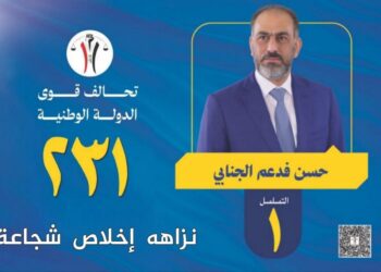 قاتل من أجل الوطن … ويخدم من أجل الناس …حســــن فدعــــم الجنابـــي تسلسل 1 بابل قائمة 231