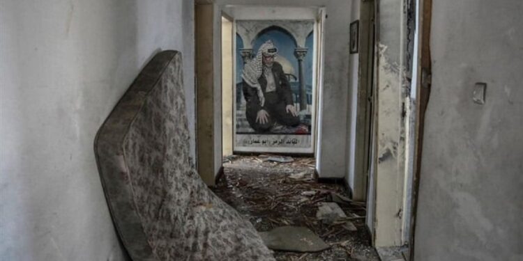 منزل ياسر عرفات يتحوّل إلى ملجأ في غزة