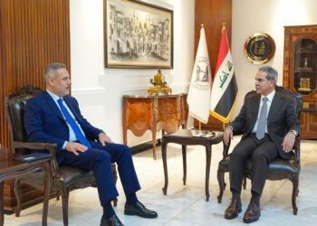 رئيس مجلس القضاء الأعلى يستقبل وزير الخارجية التركي في بغداد