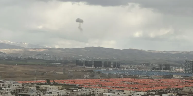 قصف مزدوج يستهدف مطار أربيل وقاعدة حرير وسط تصاعد المواجهة الإقليمية