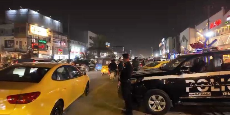 بعدسة وكالة حرية.. انتشار أمني واسع يؤمّن أجواء الاحتفال في الرصافة