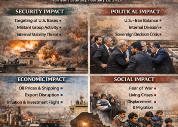 العراق في قلب العاصفة.. تداعيات الحرب (الإيرانية–الأميركية–الإسرائيلية) على الداخل العراقي