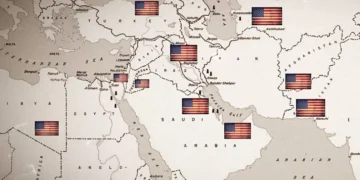الوجود الأمريكي في الخليج,, مواقع القواعد وحجم القوات وسط التصعيد الايراني-الاسرائيلي