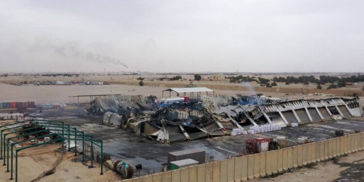 مسيّرة تستهدف منشأة دبلوماسية أميركية قرب مطار بغداد