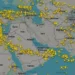 فراغ جوي فوق العراق وإيران… خريطة الطيران تكشف تأثير التصعيد العسكري على حركة الرحلات