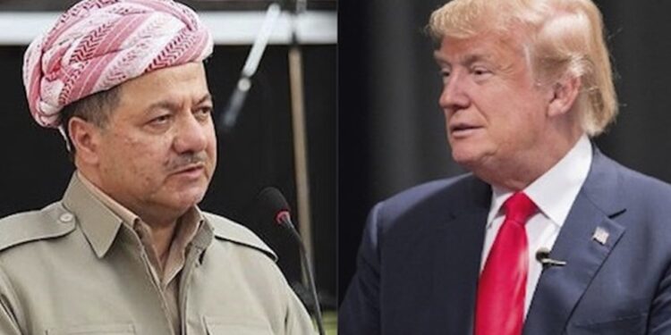 اتصال دونالد ترامب بمسعود بارزاني وبافل طالباني يؤكد أهمية الدور الكردي في معادلات المنطقة