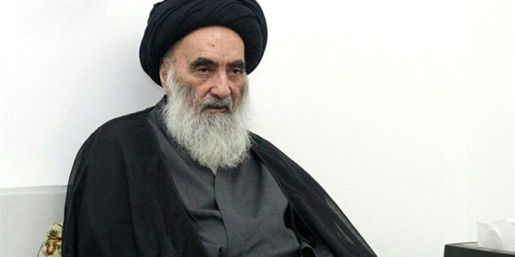 السيد السيستاني ينعى خامنئي ويدعو الإيرانيين إلى الوحدة في مواجهة العدوان