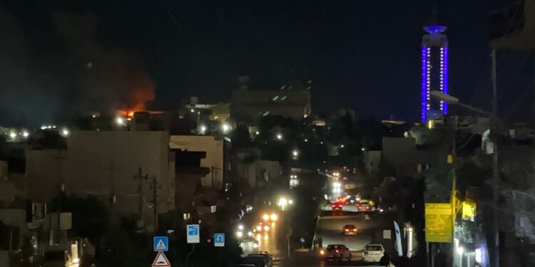 استهداف المقر السابق للأمم المتحدة في السليمانية بطائرة مسيّرة