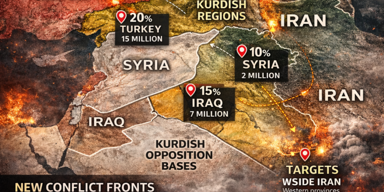 الأكراد في قلب العاصفة.. قرن من الحلم بالدولة وصراع يتجدد على خرائط الشرق الأوسط