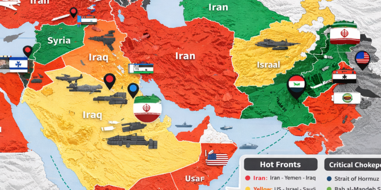 «المرحلة الثانية من الحرب: تحت الأرض وفي البحر» — تقرير يكشف خطة الاستنزاف وكسر هرمز… والعراق ساحة الارتداد المقبلة
