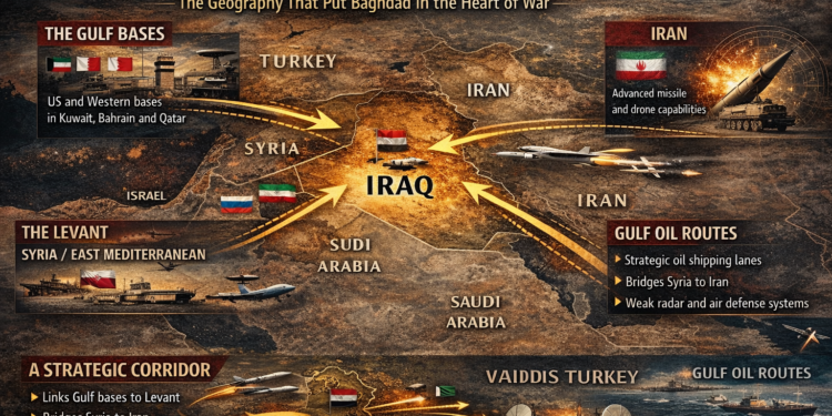لماذا أصبح العراق ممراً للصواريخ والطائرات؟