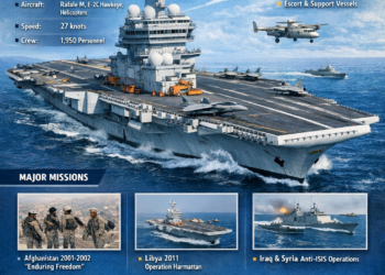 شرق المتوسط يشتعل… «شارل ديغول» تدخل خط الانتشار والرسائل تتقاطع فوق البحر