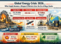أزمة الطاقة العالمية 2026… حين تتحول الإمدادات إلى سلاح وتدخل الأسواق عصر الصدمات الكبرى