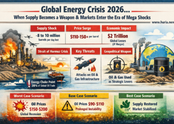 أزمة الطاقة العالمية 2026… حين تتحول الإمدادات إلى سلاح وتدخل الأسواق عصر الصدمات الكبرى