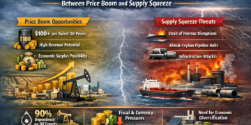 الاقتصاد العراقي في قلب عاصفة الطاقة 2026… بين وفرة الأسعار واختناق الإمدادات