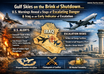 أجواء الخليج على حافة الإغلاق… تحذيرات أمريكية تكشف مرحلة الخطر المتدرج ودور العراق كمؤشر مبكر للتصعيد