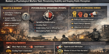 حروب المعلومات في زمن الأزمات… الشائعات كأداة عمليات نفسية تهدد الاستقرار وتعيد تشكيل وعي الجماهير