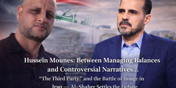 حسين مؤنس بين إدارة التوازنات وروايات الجدل… “الطرف الثالث” وصراع الصورة في العراق والشاهر يحسم الجدل