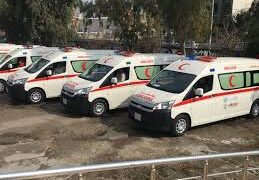 لبنان يتسلم 15 سيارة إسعاف كهدية من العراق لدعم القطاع الصحي