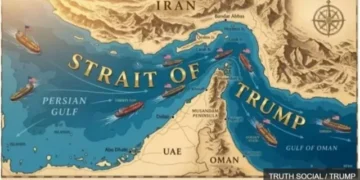 ترامب يثير الجدل بإعادة تسمية مضيق هرمز وسط تصعيد في المواقف تجاه إيران