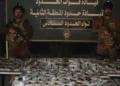 إحباط تهريب مخدرات عبر “بالون هوائي” على الحدود العراقية غرب الأنبار