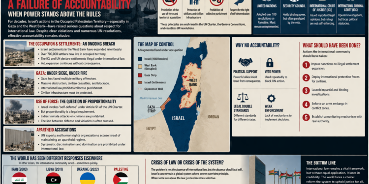إسرائيل والقانون الدولي: انتهاكات غزة وعجز الأمم المتحدة عن المحاسبة