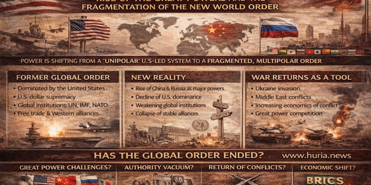 النظام العالمي الجديد: هل انتهت هيمنة أمريكا وبداية عصر القوى المتعددة؟