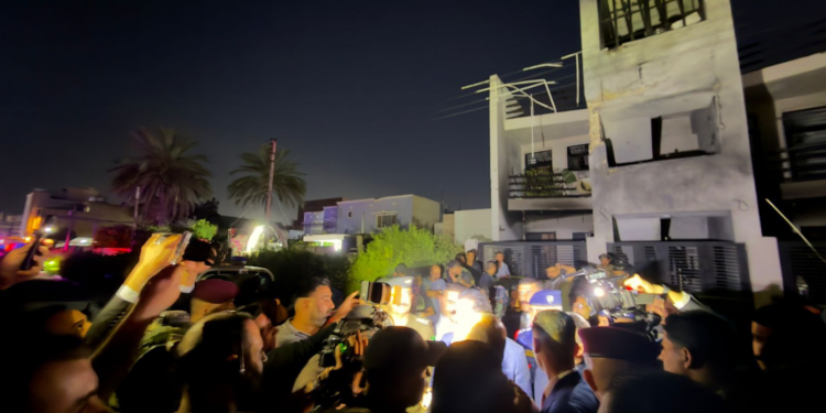 الحلبوسي بين الناس تحت النار… أين بقية القادة؟