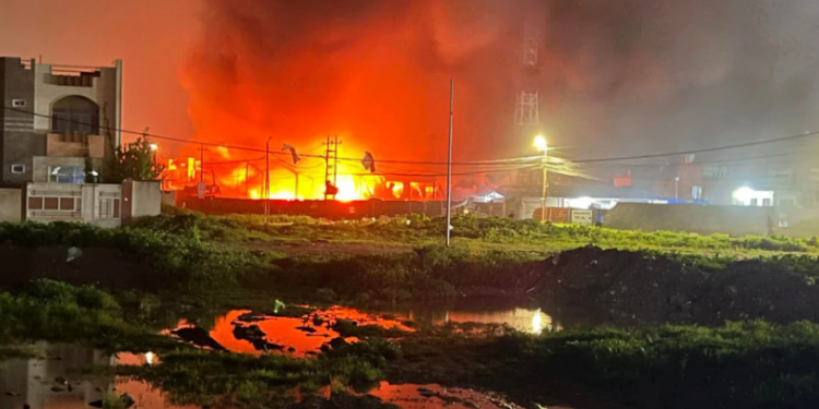 ضربة جوية تستهدف موقعاً مدنياً شمالي الموصل