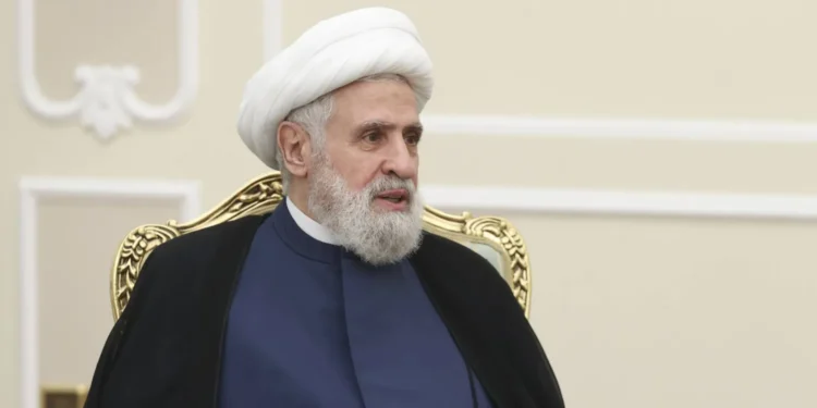 نعيم قاسم: سلاح حزب الله (شأن لبناني) والميدان سيتحول إلى جحيـــــم إذا استمر العدوان