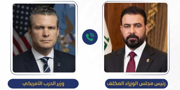 اتصال أميركي يهنئ الزيدي ويؤكد تعزيز التعاون الأمني مع بغداد