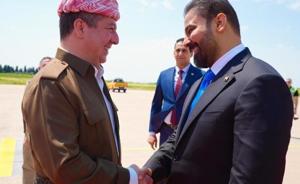 الزيدي يصل إقليم كردستان برفقة وفد من الإطار التنسيقي