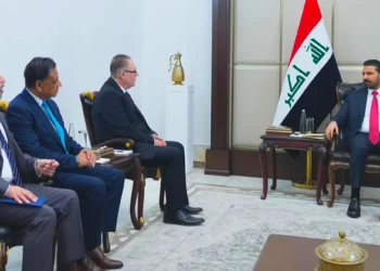 الزيدي يبحث مع برنامج الأمم المتحدة الإنمائي تمويل المشاريع وملف النازحين الإيزيديين