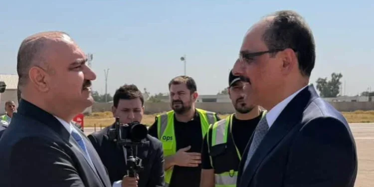 قالن في كركوك لأول مرة.. الأمن والطاقة والتنسيق المشترك على طاولة المباحثات