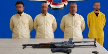 القبض على أربعة متهمين بقتل شاب في بغداد بسبب 650 ألف دينار بعد مطاردة أمنية