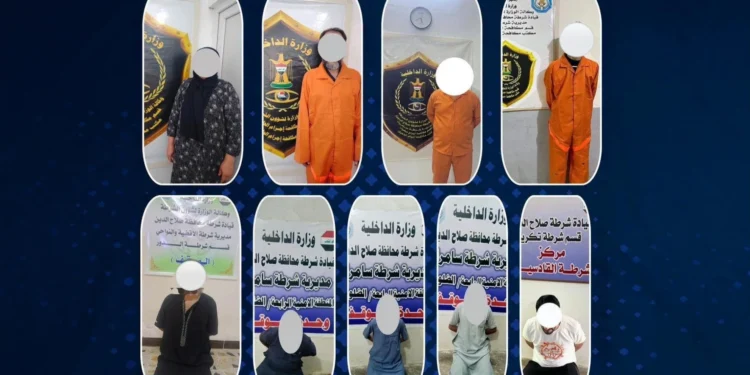 انتحار منتسب مكلف بحماية سجن أبو غريب.. وشرطة صلاح الدين تعتقل مطلوبين بقضايا جنائية
