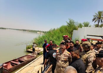 الجيش يواصل البحث عن جثمان آمر اللواء 103 بعد حادث غرق في دجلة