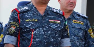 بعد ساعات من تسلمه مهامه.. قائد الشرطة الاتحادية يتفقد قطعات “طريق يا حسين” بين بابل وكربلاء