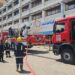 حريق داخل مخزن لأواني الطبخ قرب مستشفى ابن الهيثم في الكرادة والدفاع المدني يتدخل