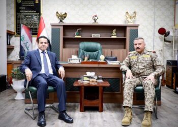تهنئة وبحث أمني.. الأعرجي يلتقي مدير مكتب القائد العام للقوات المسلحة
