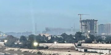 شظايا دفاعات جوية تلحق أضراراً بمركبات في مدينة الصدر وشارع فلسطين والمنصور والوشاش