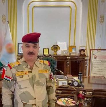 تكليف اللواء الركن أحمد الشمري بمهام قائد فرقة المشاة الثامنة في الجيش العراقي