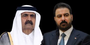 الزيدي يعزي أمير قطر بوفاة الأمير الوالد الشيخ حمد بن خليفة آل ثاني