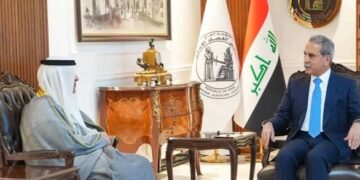 فائق زيدان والأمين العام لمجلس التعاون الخليجي يبحثان تعزيز التعاون القضائي والقانوني